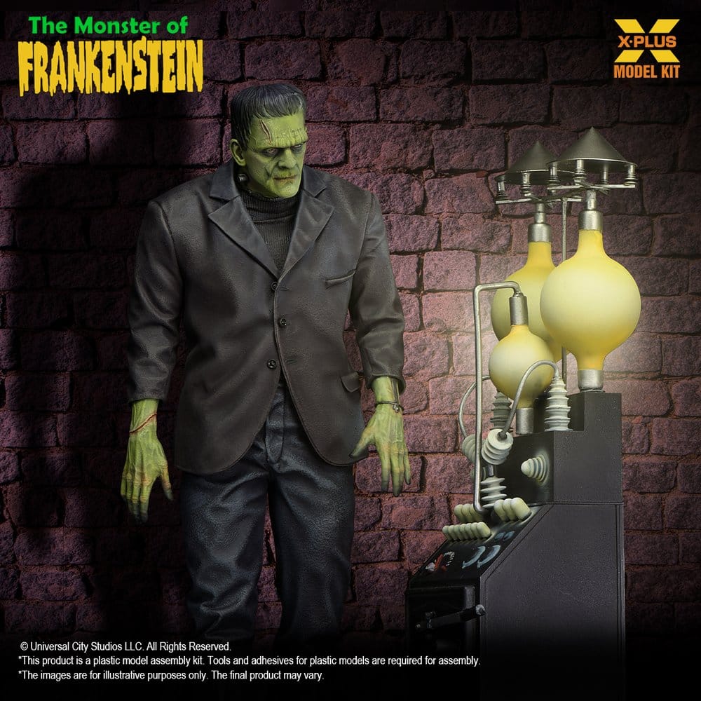 Plastmodellbyggsats 1/8 Frankenstein – Frankensteins monster 27 cm
