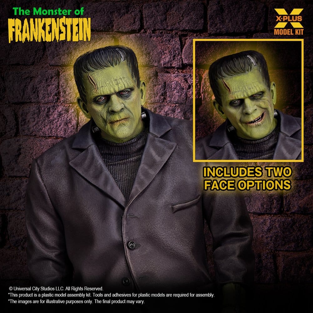 Plastmodellbyggsats 1/8 Frankenstein – Frankensteins monster 27 cm