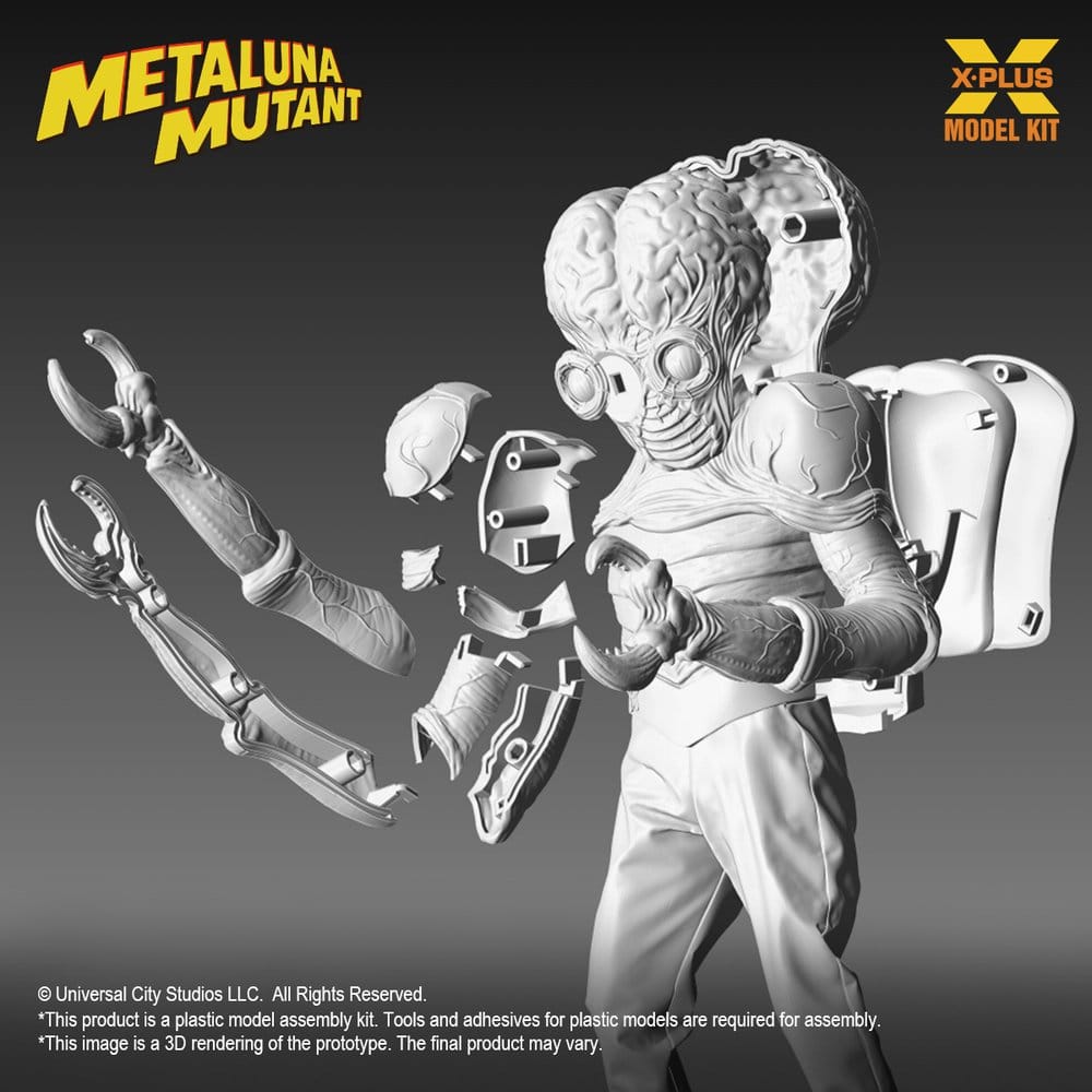 Universal Monsters Plastmodellbygge 1/8 Metaluna-mutant 26 cm