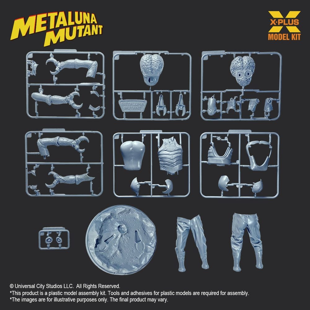 Universal Monsters Plastmodellbygge 1/8 Metaluna-mutant 26 cm