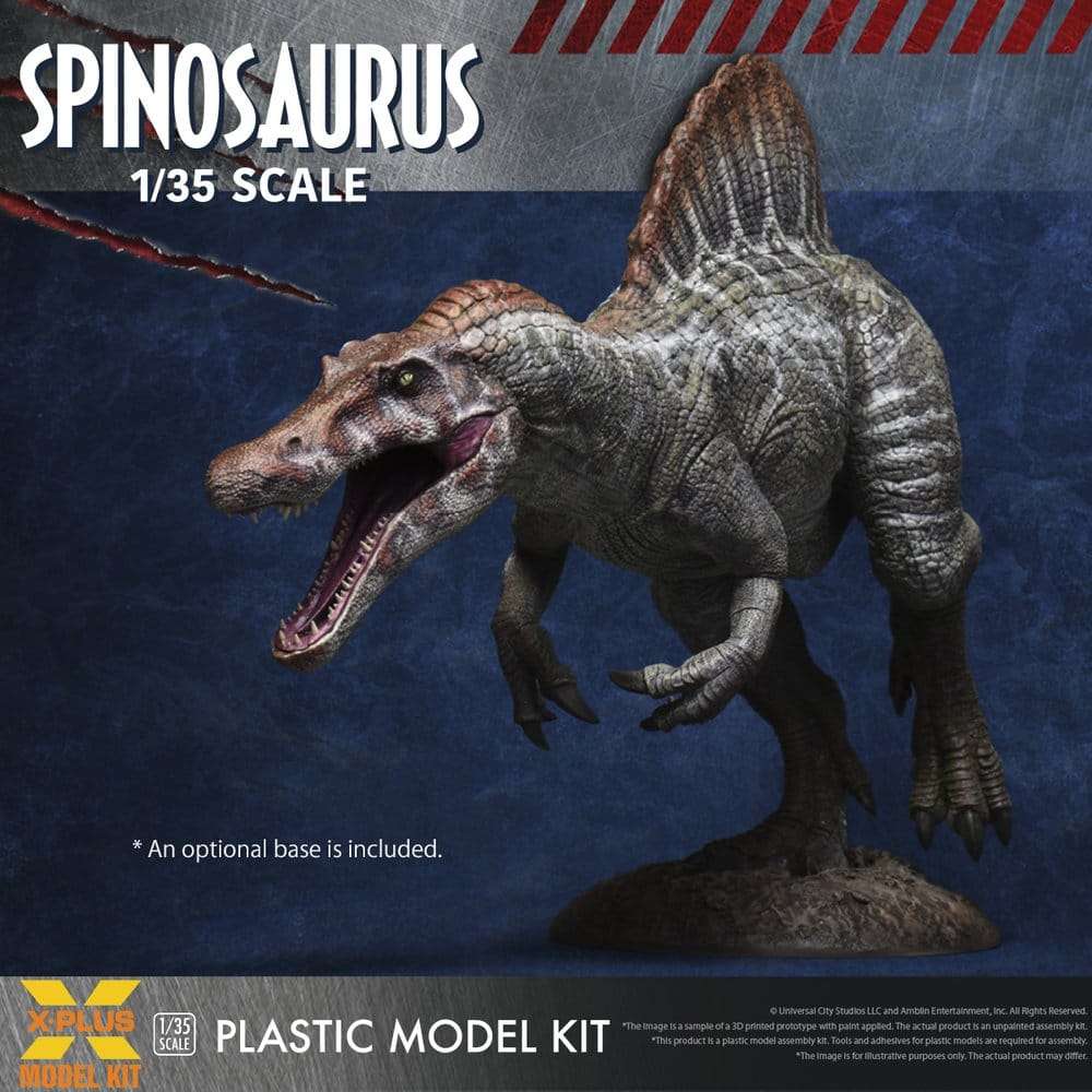 Jurassic Park III Plastic Model Kit 1/35 Spinosaurus 19 cm (Reproduction)