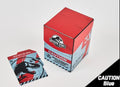 Jurassic Park TCG Deck Case Caution Blue 10 cm