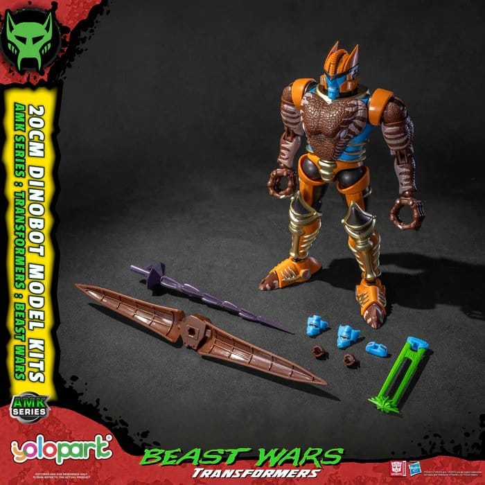 Transformers: Beast Wars AMK-serien Plastmodellkit Dinobot 20 cm