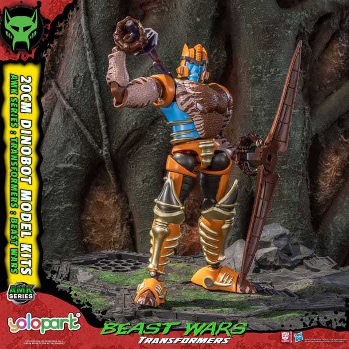 Transformers: Beast Wars AMK-serien Plastmodellkit Dinobot 20 cm