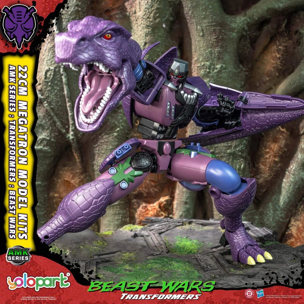 Transformers AMK-serien Plastbyggsats Beast Wars Megatron 22 cm