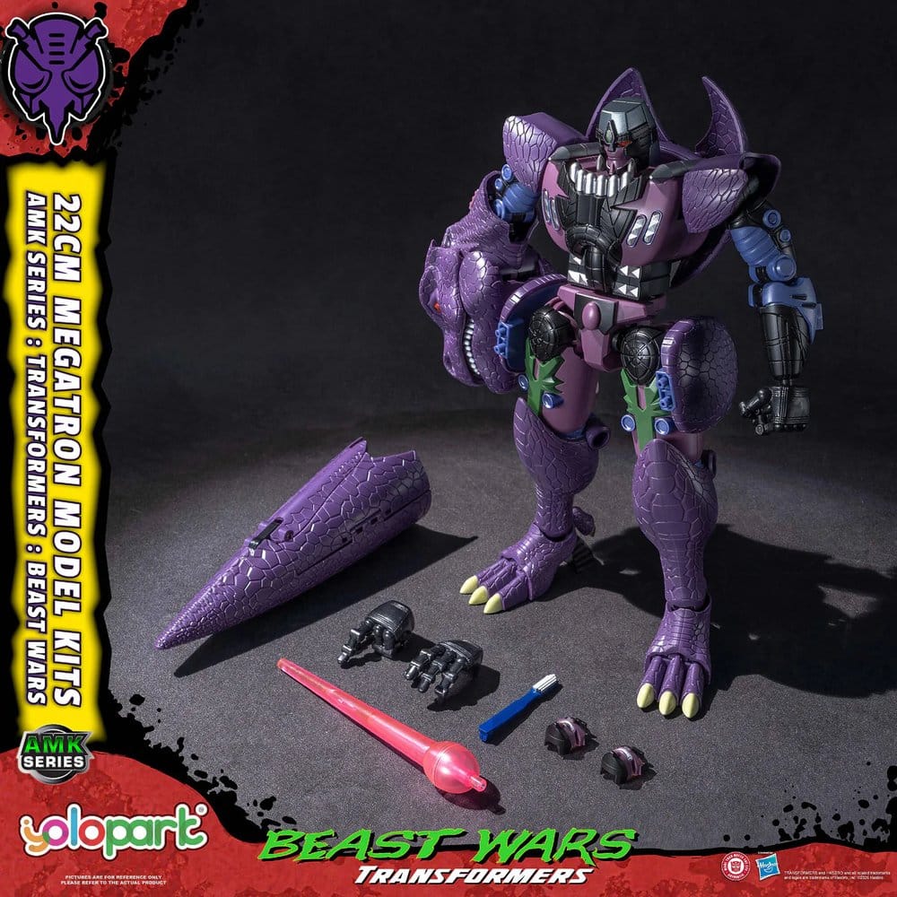 Transformers AMK-serien Plastbyggsats Beast Wars Megatron 22 cm