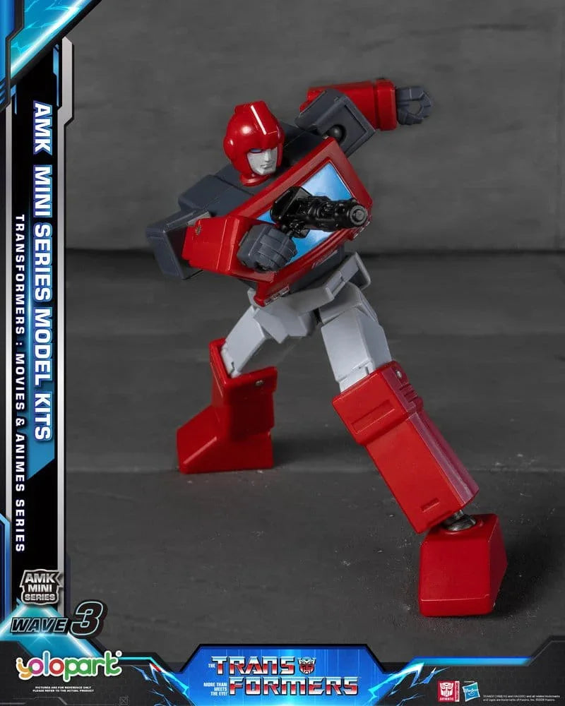 Transformers Generation One AMK Mini Series Plastmodellkit Vågen 3 Ironhide G1 11 cm Yolopark
