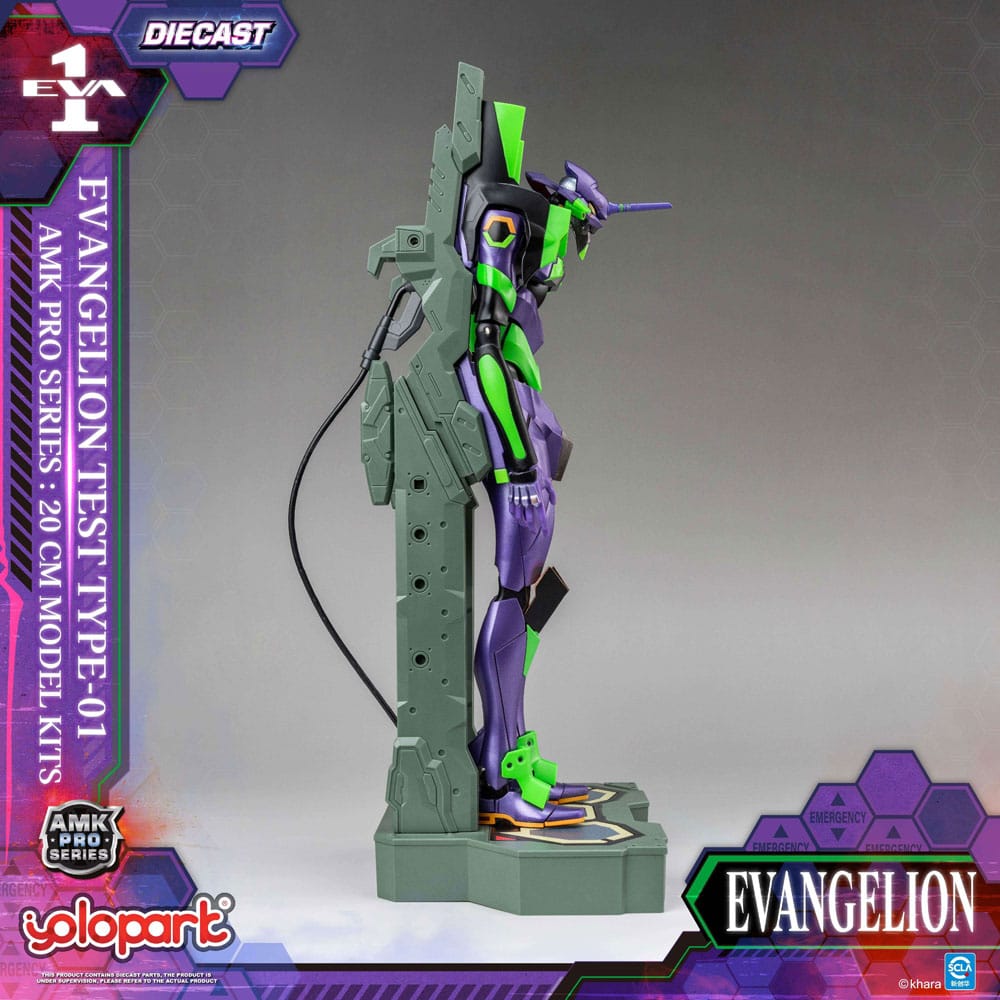 Neon Genesis Evangelion AMK Pro Series Plastmodellkit Eva-01 Testtyp 20 cm Yolopark