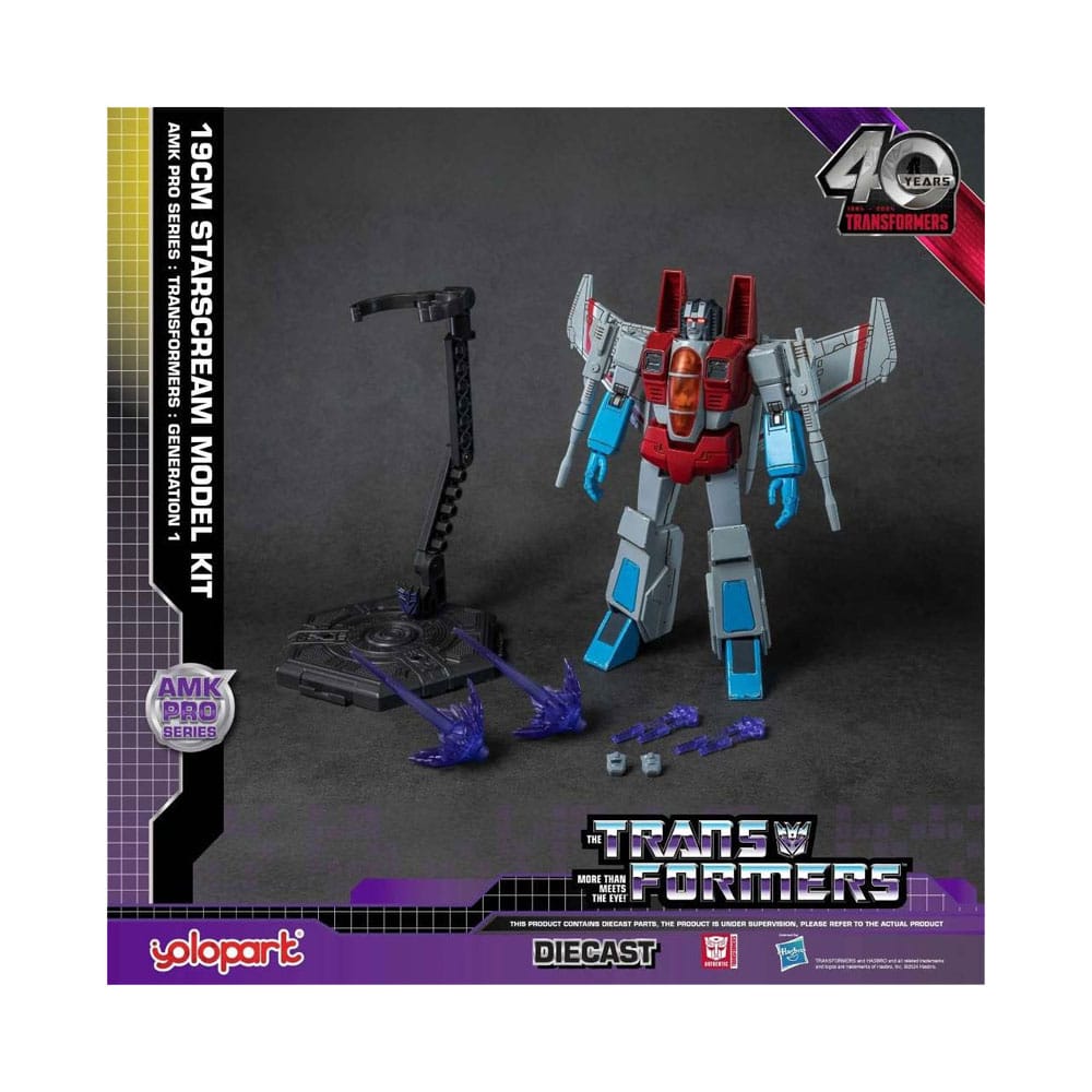 Transformers: Generation One AMK Pro Series Model Kit Starscream 19 cm