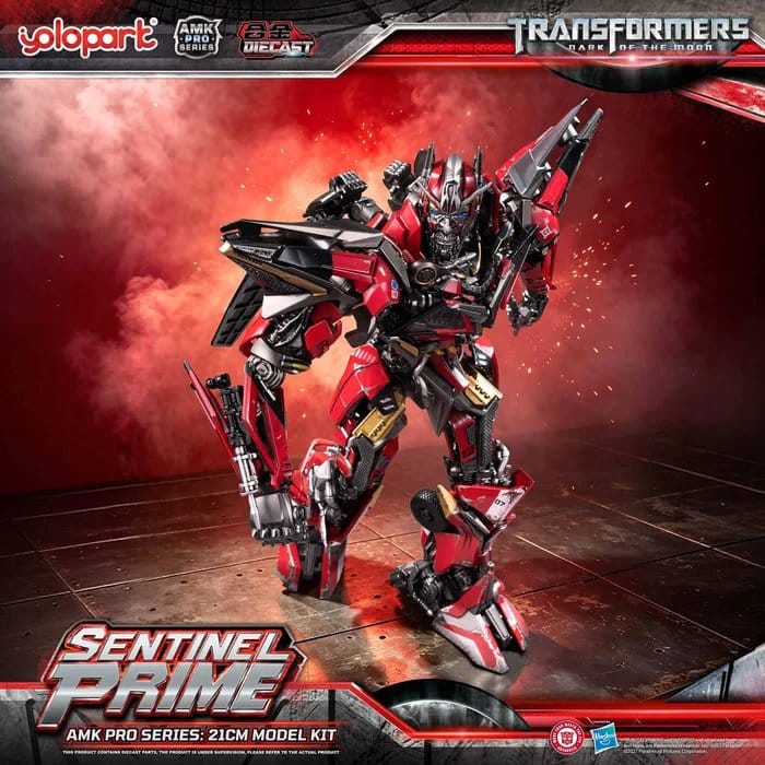 Transformers: Dark of the Moon AMK PRO Series Plastic Model Kit Sentinel Prime 21 cm
