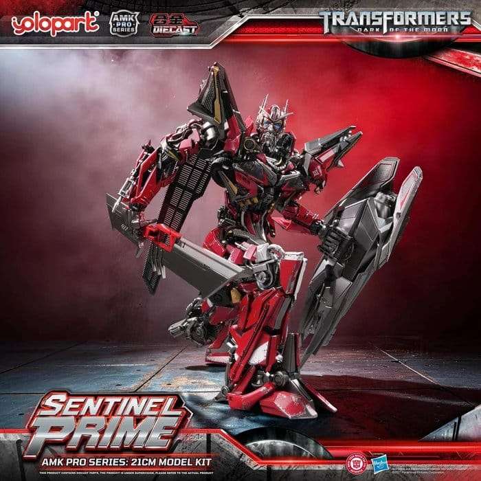 Transformers: Dark of the Moon AMK PRO Series Plastic Model Kit Sentinel Prime 21 cm