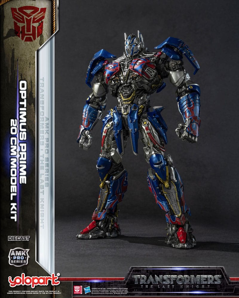 Transformers: The Last Knight AMK Pro Series Plastmodellkit Optimus Prime (Översjöversion) 20 cm Yolopark