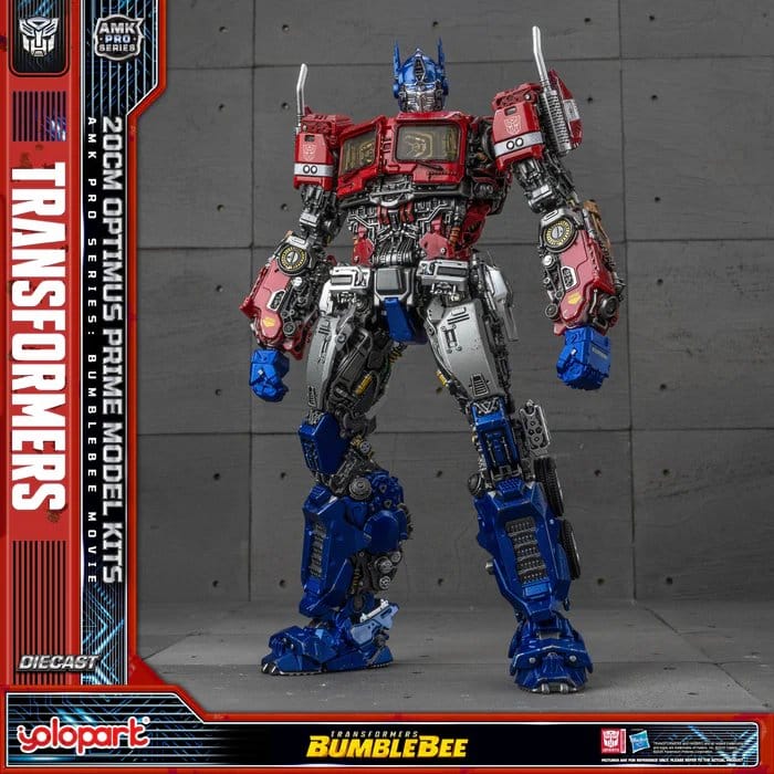 Transformers: Bumblebee AMK PRO-serien Plastmodellbyggsats Optimus Prime 20 cm
