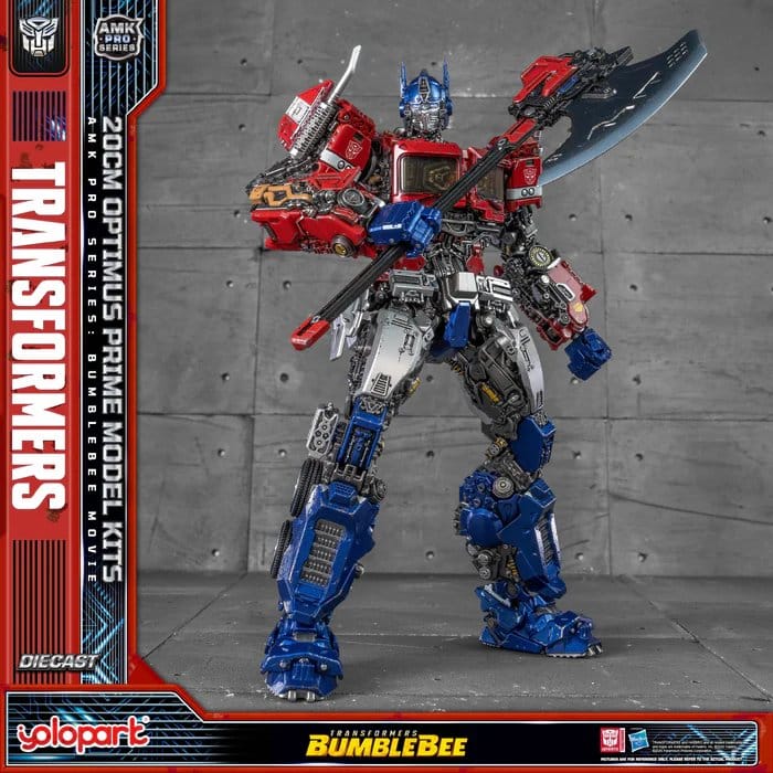 Transformers: Bumblebee AMK PRO-serien Plastmodellbyggsats Optimus Prime 20 cm