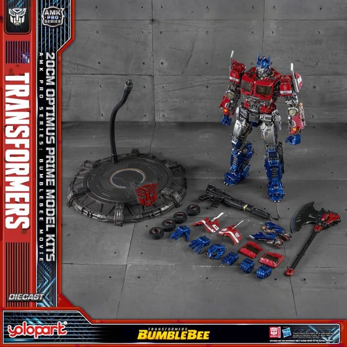 Transformers: Bumblebee AMK PRO-serien Plastmodellbyggsats Optimus Prime 20 cm