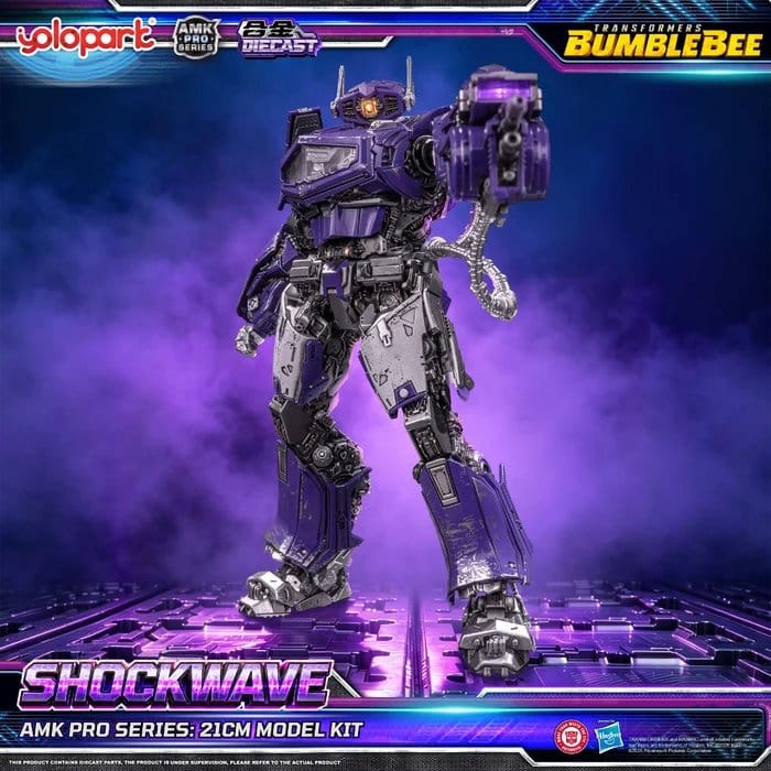 Transformers: Bumblebee the Movie AMK PRO Series Plastic Model Kit Shockwave 21 cm