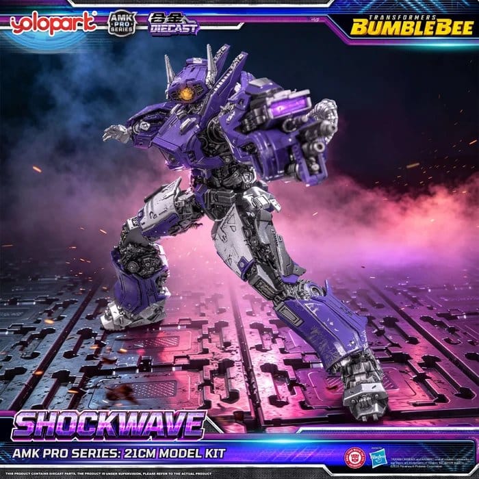 Transformers: Bumblebee the Movie AMK PRO Series Plastic Model Kit Shockwave 21 cm