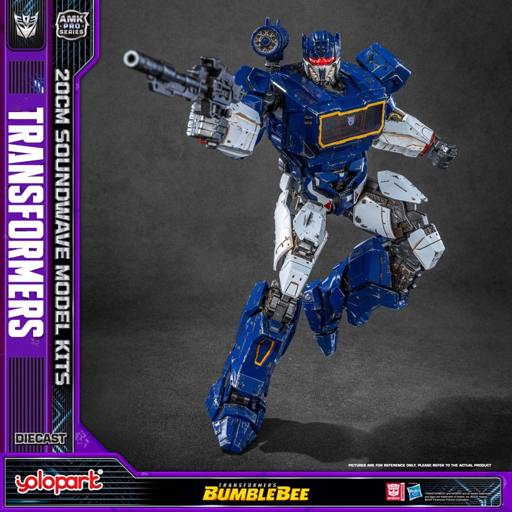 Transformers: Bumblebee AMK Pro Series Plastmodellkit Soundwave (Översätt Version) 20 cm Yolopark