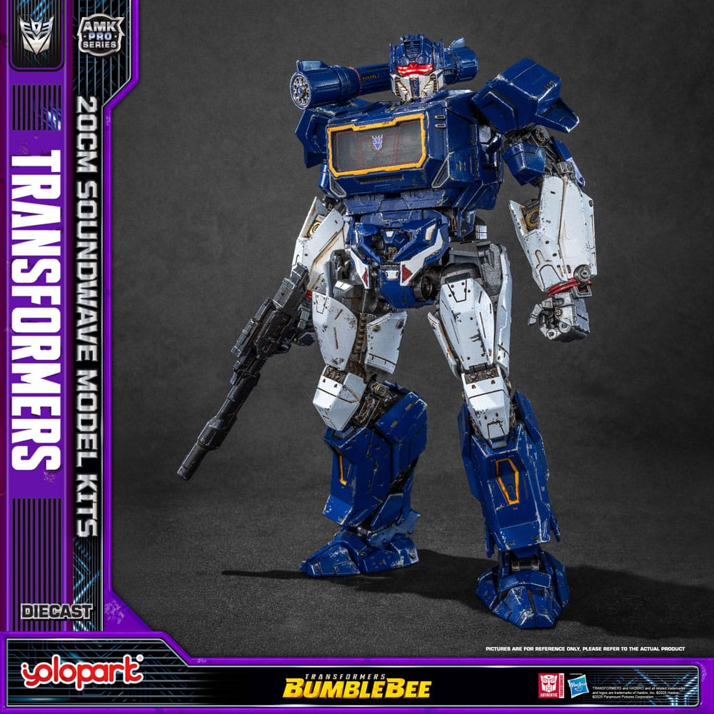 Transformers: Bumblebee AMK Pro Series Plastmodellkit Soundwave (Översätt Version) 20 cm Yolopark