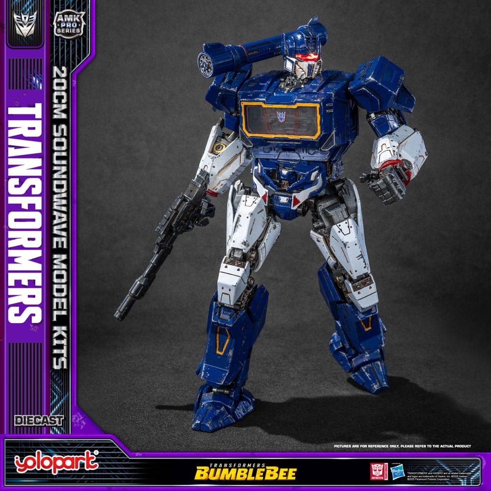Transformers: Bumblebee AMK Pro Series Plastmodellkit Soundwave (Översätt Version) 20 cm Yolopark