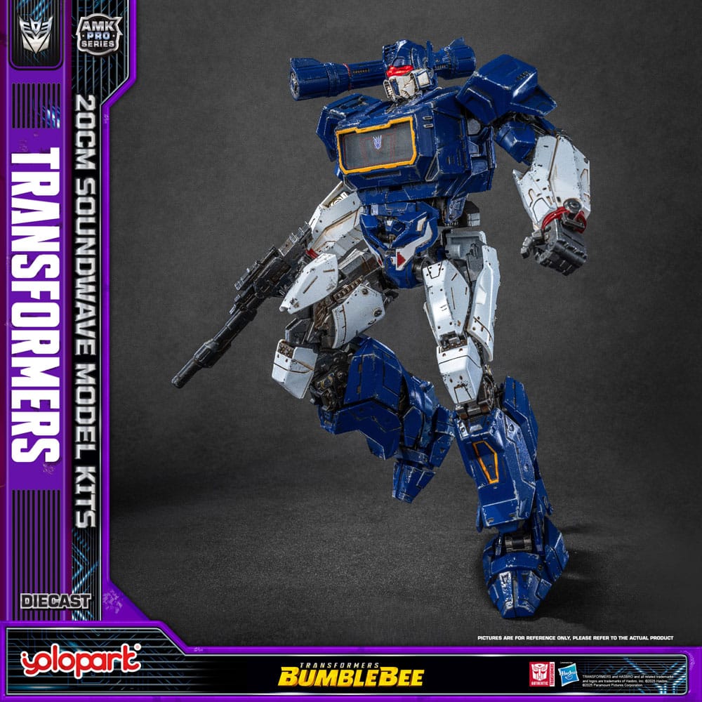 Transformers: Bumblebee AMK Pro Series Plastmodellkit Soundwave (Översätt Version) 20 cm Yolopark