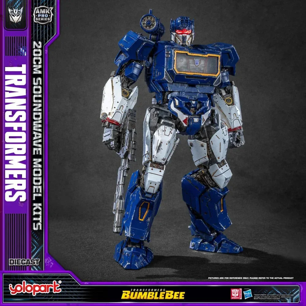 Transformers: Bumblebee AMK Pro Series Plastmodellkit Soundwave (Översätt Version) 20 cm Yolopark