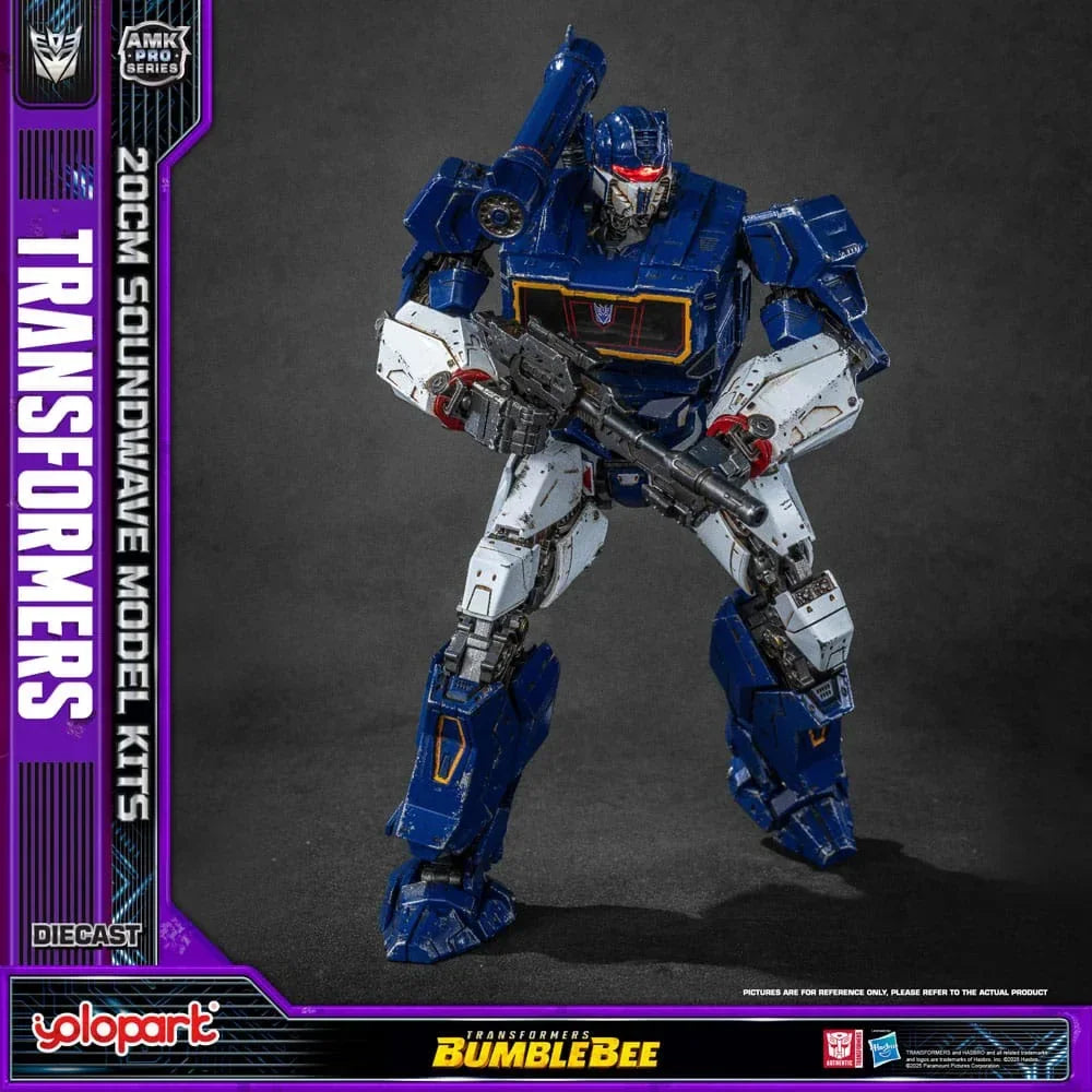 Transformers: Bumblebee AMK Pro Series Plastmodellkit Soundwave (Översätt Version) 20 cm Yolopark