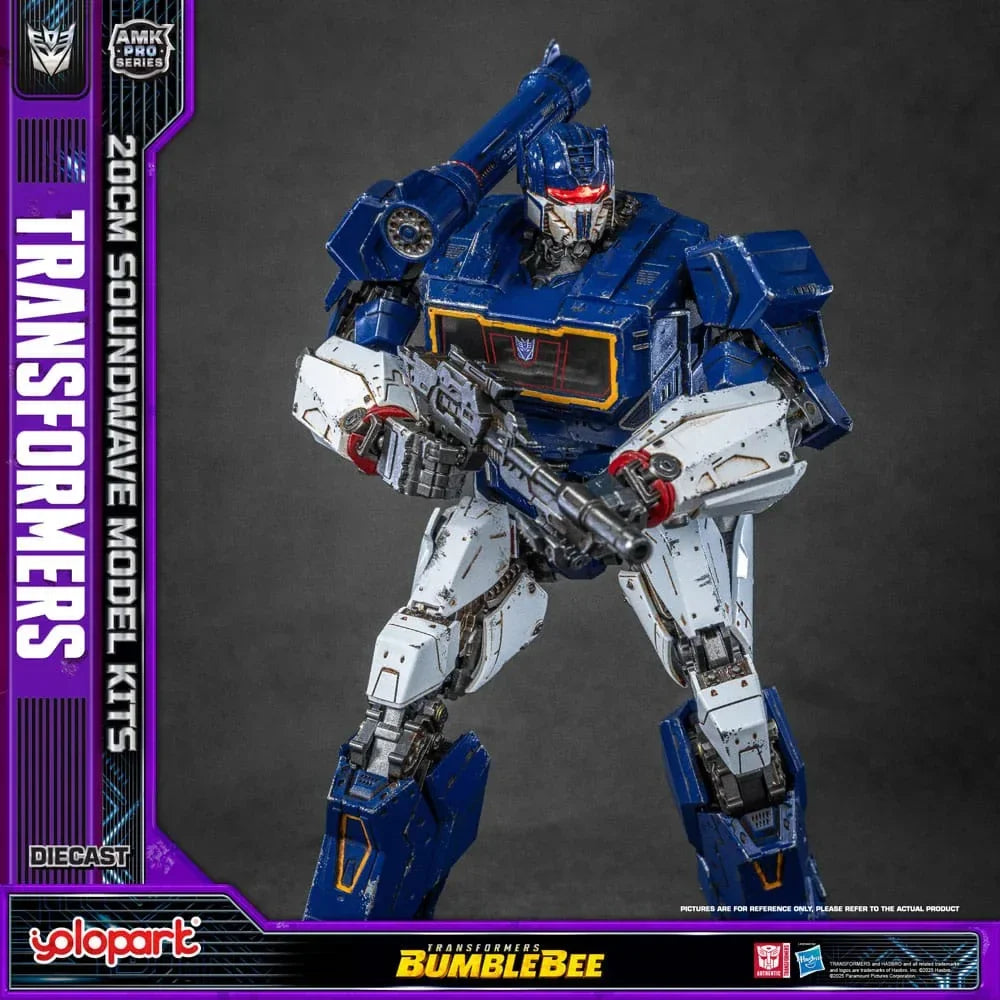 Transformers: Bumblebee AMK Pro Series Plastmodellkit Soundwave (Översätt Version) 20 cm Yolopark