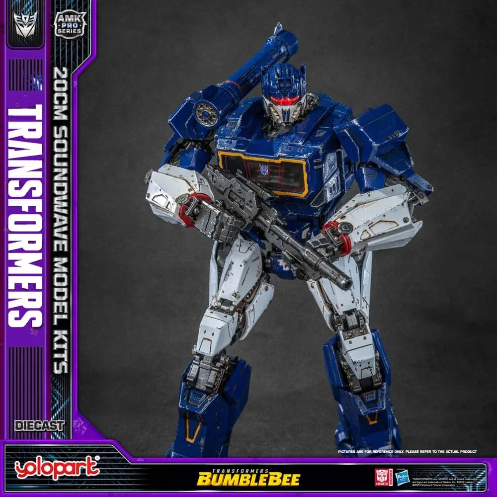 Transformers: Bumblebee AMK Pro Series Plastmodellkit Soundwave (Översätt Version) 20 cm Yolopark