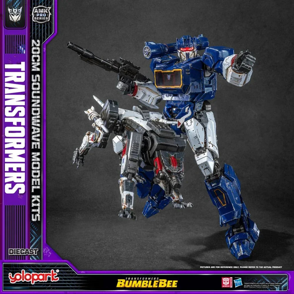 Transformers: Bumblebee AMK Pro Series Plastmodellkit Soundwave (Översätt Version) 20 cm Yolopark