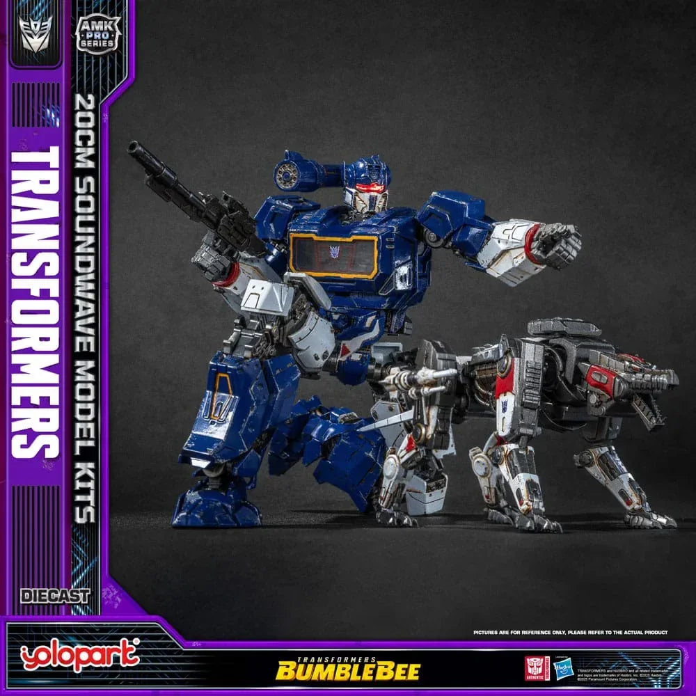 Transformers: Bumblebee AMK Pro Series Plastmodellkit Soundwave (Översätt Version) 20 cm Yolopark