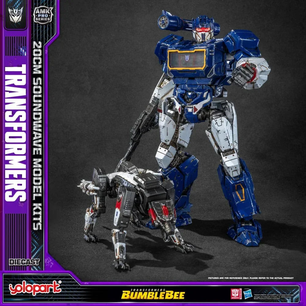 Transformers: Bumblebee AMK Pro Series Plastmodellkit Soundwave (Översätt Version) 20 cm Yolopark