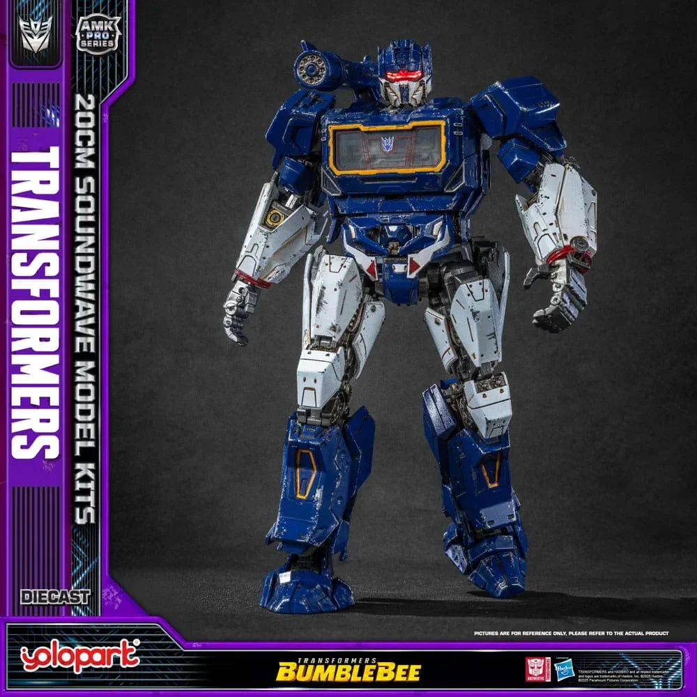 Transformers: Bumblebee AMK Pro Series Plastmodellkit Soundwave (Översätt Version) 20 cm Yolopark