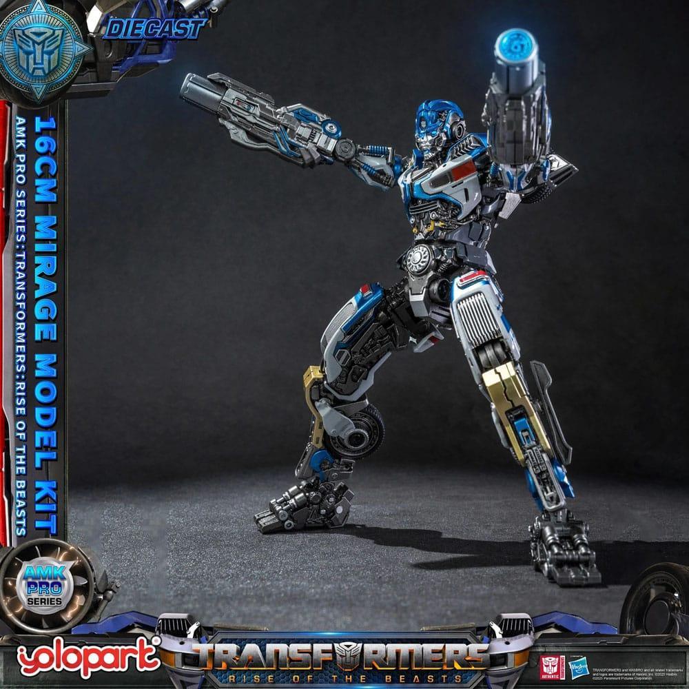 Transformers: Rise of the Beasts AMK Pro Series Plastmodellkit Mirage (Översjöversion) 16 cm Yolopark