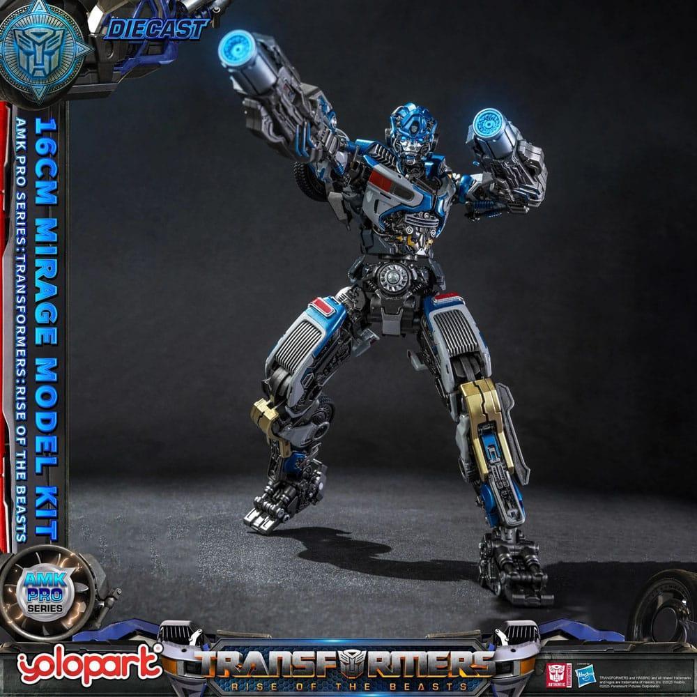 Transformers: Rise of the Beasts AMK Pro Series Plastmodellkit Mirage (Översjöversion) 16 cm Yolopark