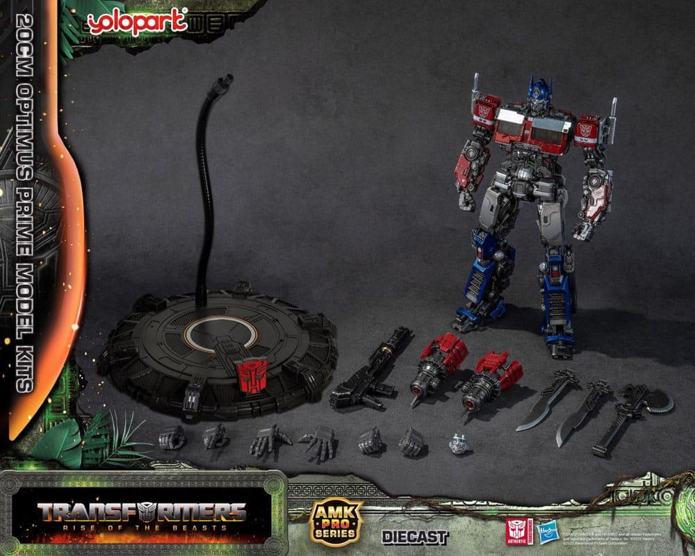 Transformers: Rise of the Beasts AMK Pro Series Plastmodellkit Optimus Prime (Överversion) 20 cm Yolopark
