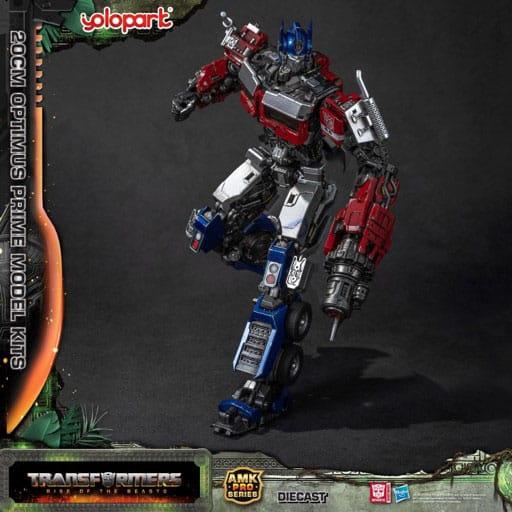 Transformers: Rise of the Beasts AMK Pro Series Plastmodellkit Optimus Prime (Överversion) 20 cm Yolopark