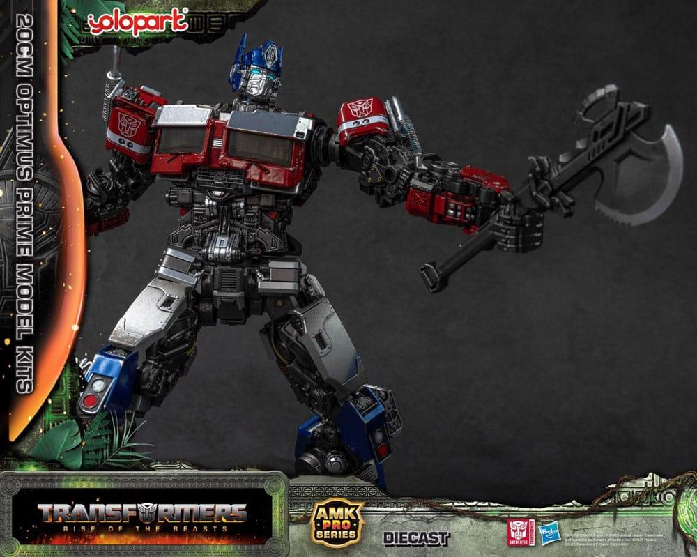 Transformers: Rise of the Beasts AMK Pro Series Plastmodellkit Optimus Prime (Överversion) 20 cm Yolopark