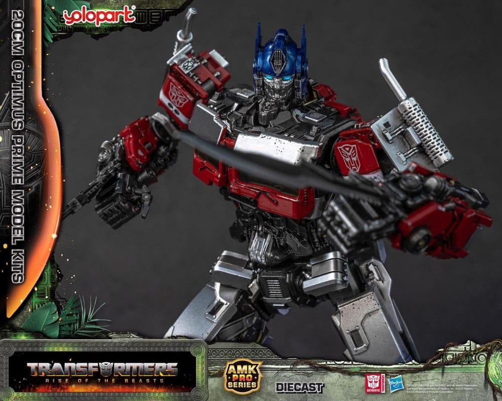 Transformers: Rise of the Beasts AMK Pro Series Plastmodellkit Optimus Prime (Överversion) 20 cm Yolopark