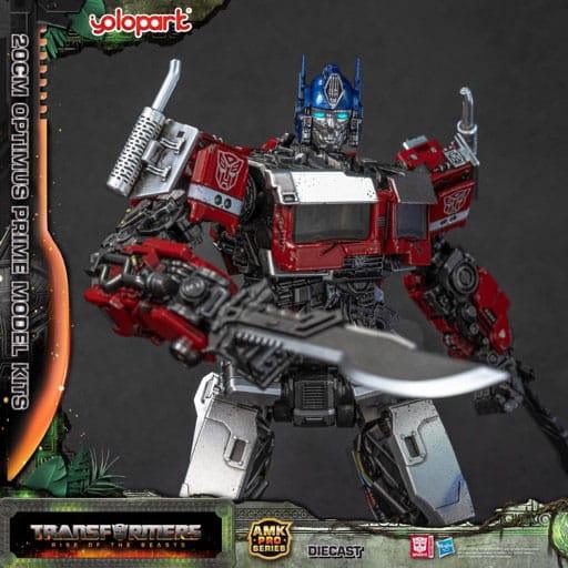 Transformers: Rise of the Beasts AMK Pro Series Plastmodellkit Optimus Prime (Överversion) 20 cm Yolopark