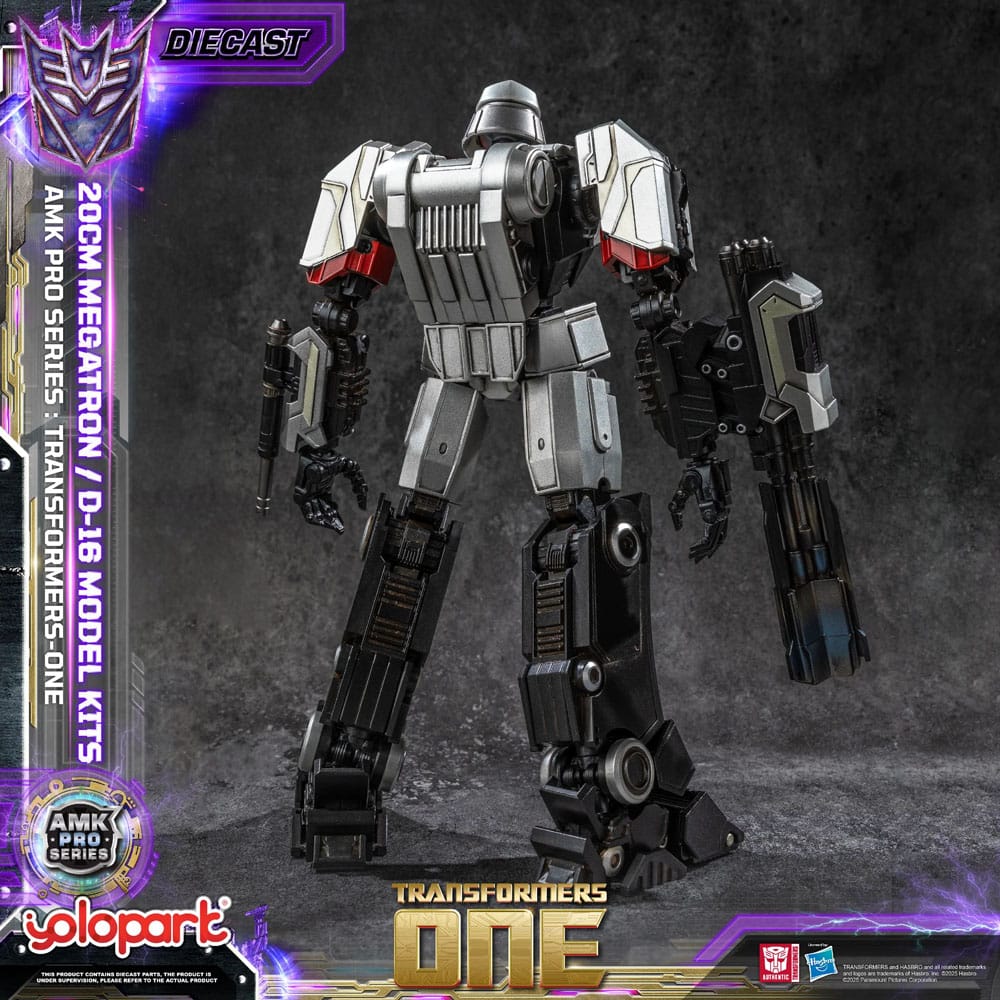 Transformers: Generation One AMK Pro Series Plastmodell D-16/Megatron Slutform 20 cm Yolopark