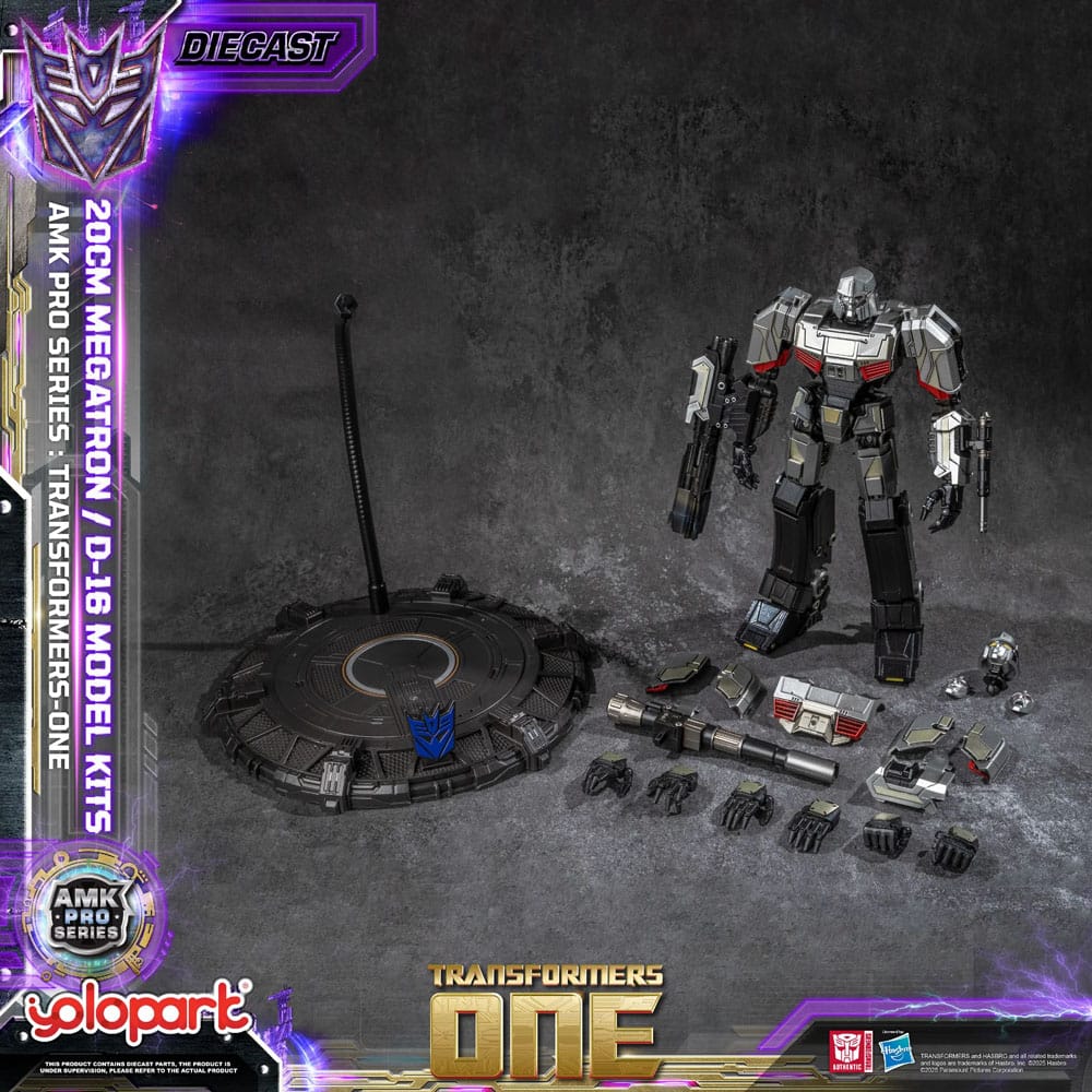 Transformers: Generation One AMK Pro Series Plastmodell D-16/Megatron Slutform 20 cm Yolopark