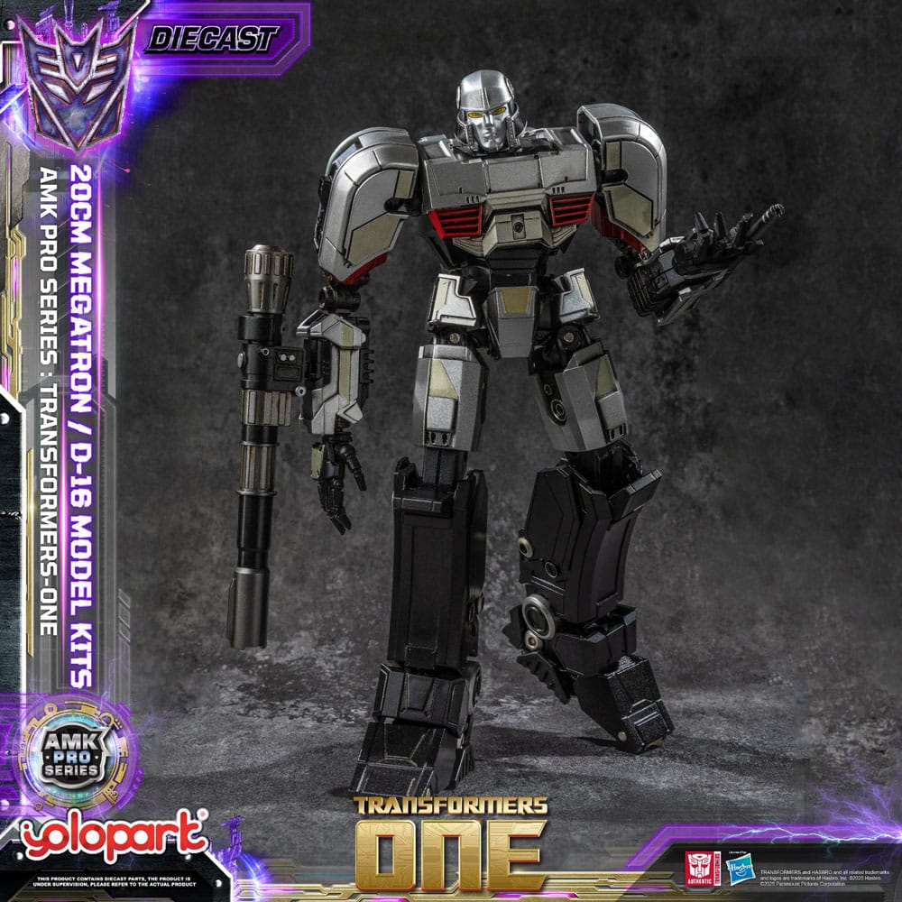 Transformers: Generation One AMK Pro Series Plastmodell D-16/Megatron Slutform 20 cm Yolopark