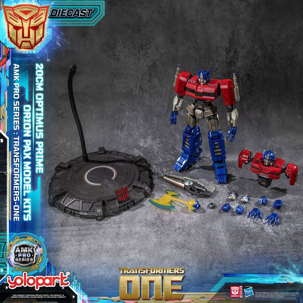 Transformers: Generation One AMK Pro Series Plastmodell Orion Pax/Optimus Prime Slutform 20 cm Yolopark