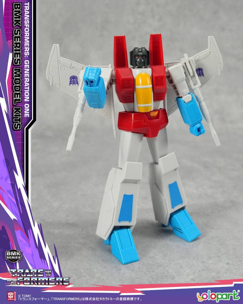 Transformers Generation One BMK Serie Modellkit Starscream 16 cm