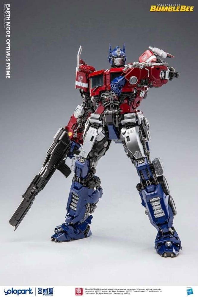 Transformers Bumblebee Plastmodellkit Jordläge Optimus Prime 30 cm Yolopark