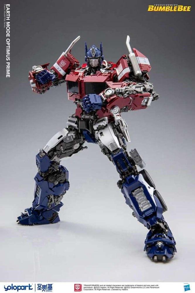 Transformers Bumblebee Plastmodellkit Jordläge Optimus Prime 30 cm Yolopark