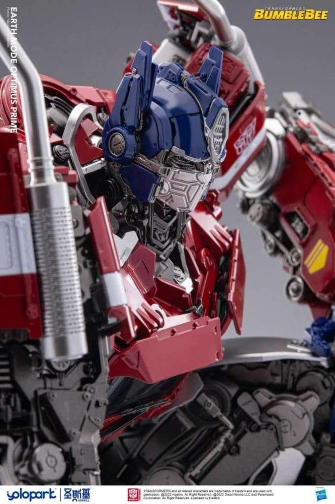 Transformers Bumblebee Plastmodellkit Jordläge Optimus Prime 30 cm Yolopark
