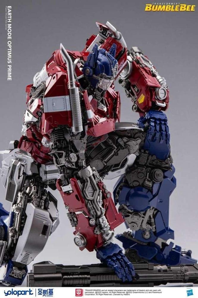 Transformers Bumblebee Plastmodellkit Jordläge Optimus Prime 30 cm Yolopark
