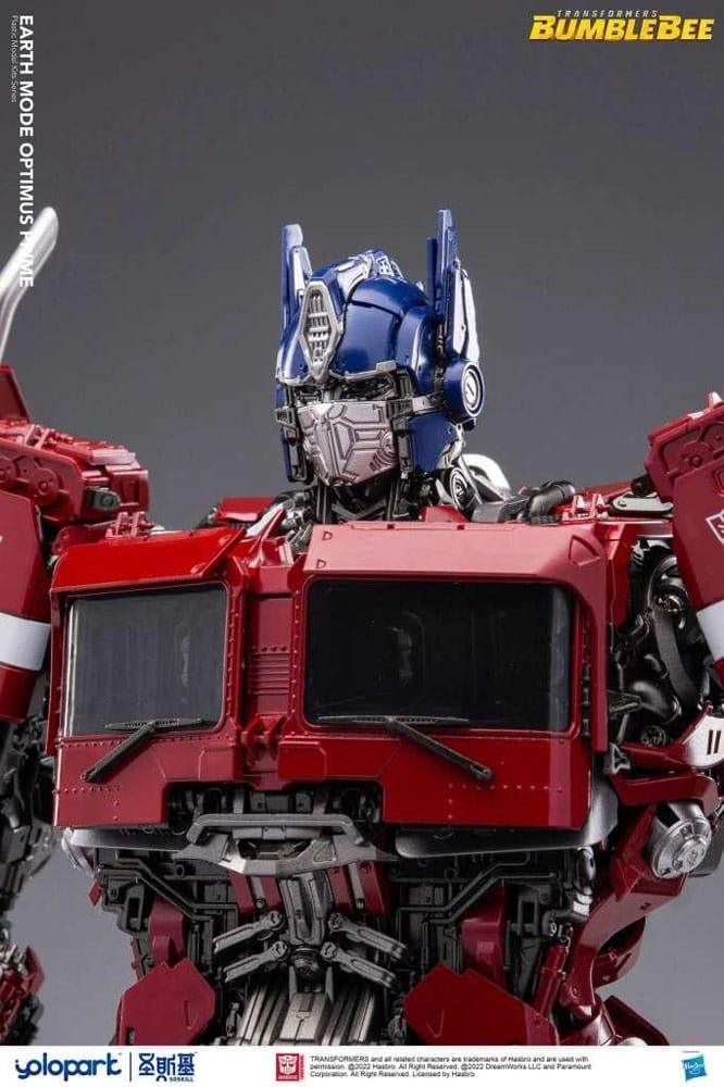 Transformers Bumblebee Plastmodellkit Jordläge Optimus Prime 30 cm Yolopark